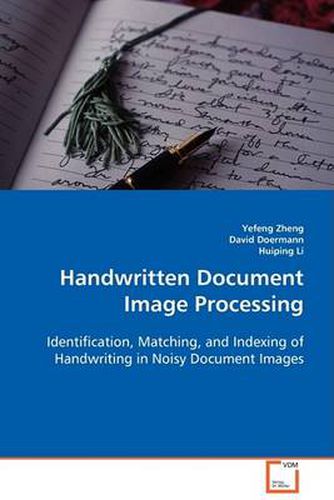 Cover image for Handwritten Document Image Processing