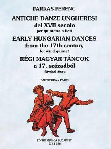 Cover image for Early Hungarian Dances: Woodwind Quintet