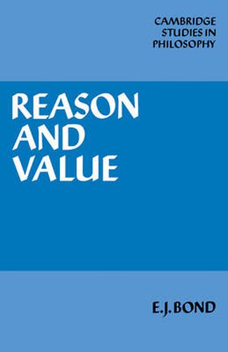 Cover image for Reason and Value