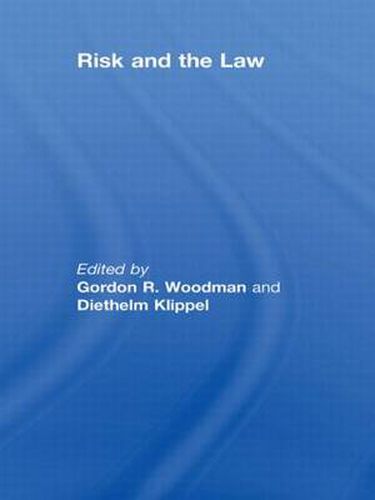 Cover image for Risk and the Law