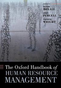 Cover image for The Oxford Handbook of Human Resource Management