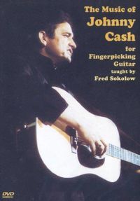 Cover image for The Music Of Johnny Cash For Fingerpicking Guitar