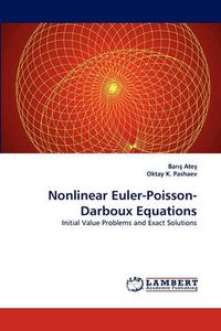 Cover image for Nonlinear Euler-Poisson-Darboux Equations