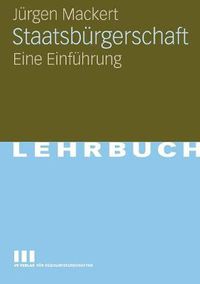 Cover image for Staatsburgerschaft: Eine Einfuhrung