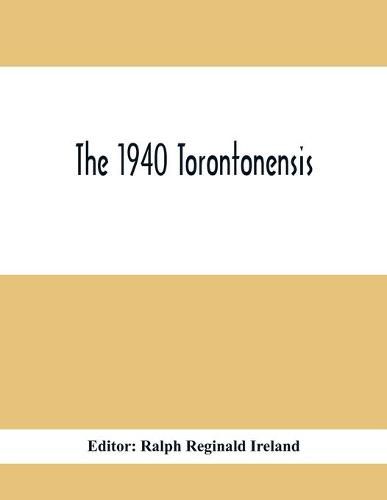 Cover image for The 1940 Torontonensis