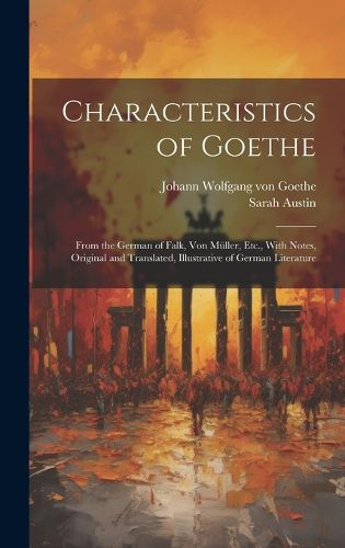 Cover image for Characteristics of Goethe