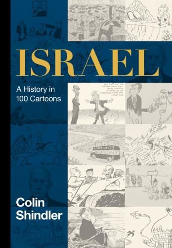 Cover image for Israel: A History in 100 Cartoons