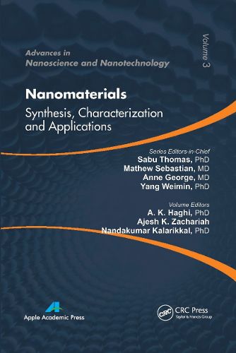 Cover image for Nanomaterials: Synthesis, Characterization, and Applications