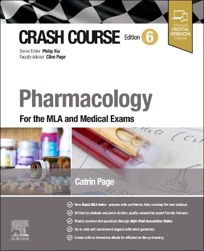 Cover image for Crash Course Pharmacology