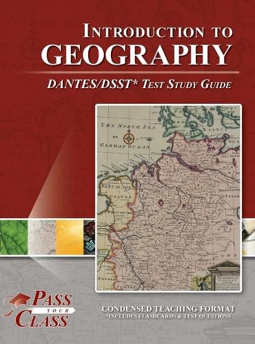 Cover image for Introduction to Geography DANTES / DSST Test Study Guide