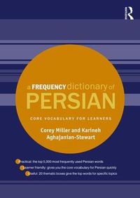 Cover image for A Frequency Dictionary of Persian: Core vocabulary for learners
