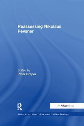 Cover image for Reassessing Nikolaus Pevsner