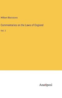 Cover image for Commentaries on the Laws of England