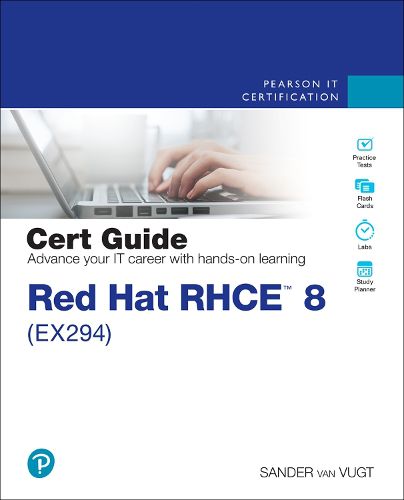 Cover image for Red Hat RHCE 8 (EX294) Cert Guide