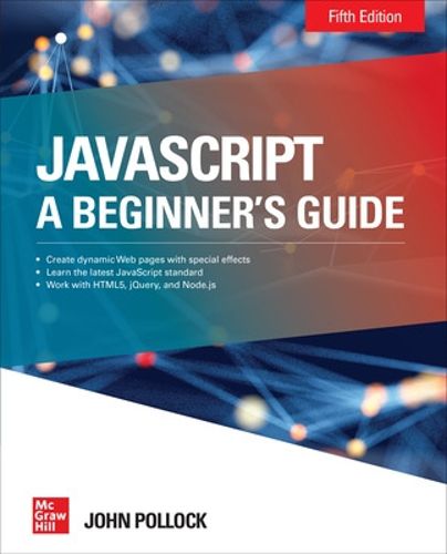 Cover image for JavaScript: A Beginner's Guide, Fifth Edition