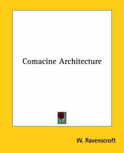 Cover image for Comacine Architecture