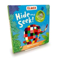 Cover image for Elmer: Hide and Seek!