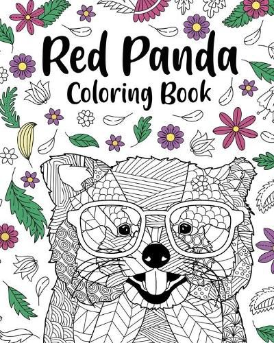 Cover image for Red Panda Coloring Book