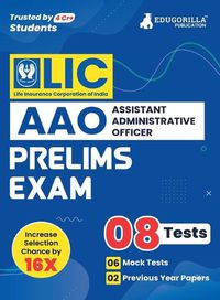 Cover image for LIC AAO Assistant Administrative Officer Prelims Exam 2023 (English Edition) - 6 Full Length Mock Tests and 2 Previous Year Papers with Free Access to Online Tests