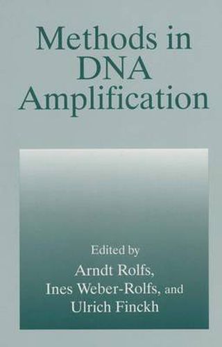 Cover image for Methods in DNA Amplification