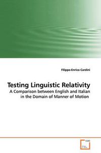 Cover image for Testing Linguistic Relativity