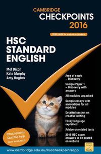Cover image for Cambridge Checkpoints HSC Standard English 2016