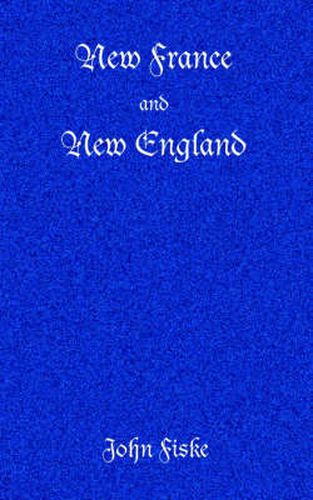 Cover image for New France and New England