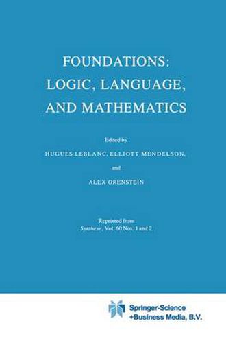 Foundations: Logic, Language, and Mathematics