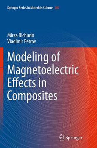 Cover image for Modeling of Magnetoelectric Effects in Composites