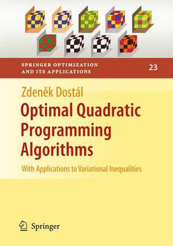 Cover image for Optimal Quadratic Programming Algorithms: With Applications to Variational Inequalities