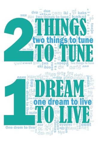 Cover image for Two Things to Tune One Dream to Live