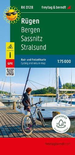 Rugen, cycling and leisure map 1:75,000, freytag & berndt, RK 0128