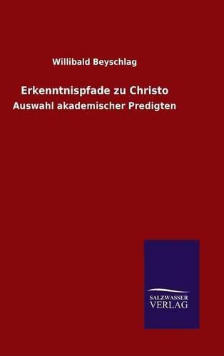 Cover image for Erkenntnispfade zu Christo