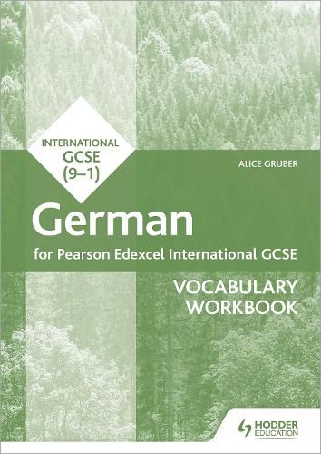 Cover image for Pearson Edexcel International GCSE German Vocabulary Workbook