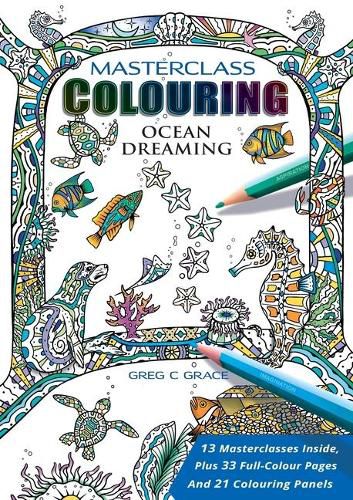 Cover image for Masterclass Colouring: Ocean Dreaming