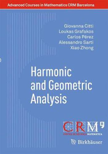 Cover image for Harmonic and Geometric Analysis