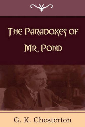 Cover image for The Paradoxes of Mr. Pond