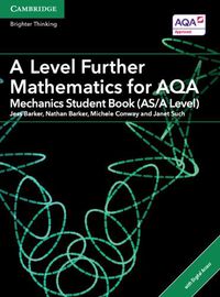 Cover image for A Level Further Mathematics for AQA Mechanics Student Book (AS/A Level) with Digital Access (2 Years)