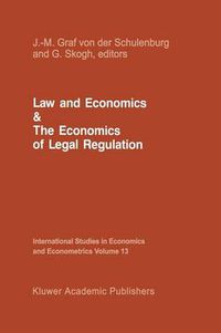 Cover image for Law and Economics and the Economics of Legal Regulation