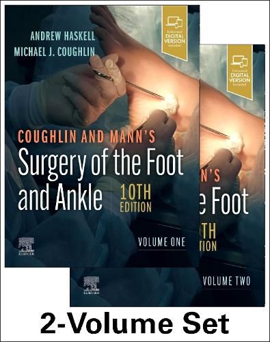 Cover image for Coughlin and Mann's Surgery of the Foot and Ankle, 2-Volume Set