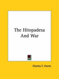 Cover image for The Hitopadesa and War