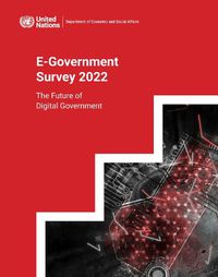 Cover image for United Nations e-government survey 2022