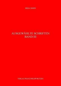 Cover image for Ausgewahlte Schriften: Band III