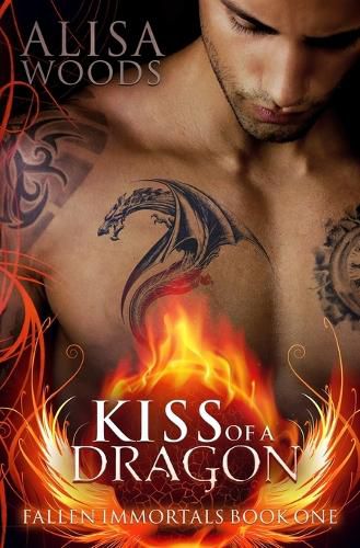 Cover image for Kiss of a Dragon (Fallen Immortals 1)