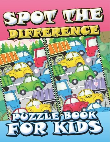 Cover image for Spot the Difference Puzzle Book for Kids
