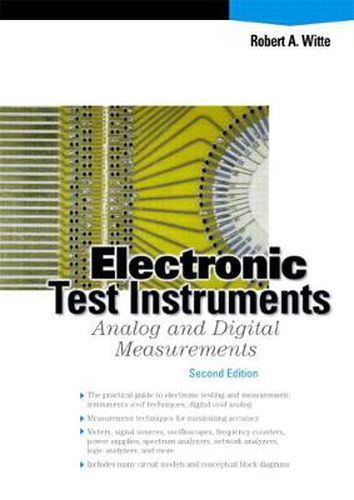 Cover image for Electronic Test Instruments: Analog and Digital Measurements