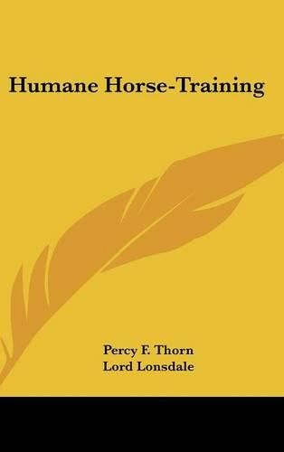 Cover image for Humane Horse-Training