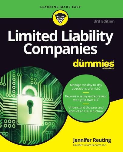 Cover image for Limited Liability Companies For Dummies, 3rd Edition