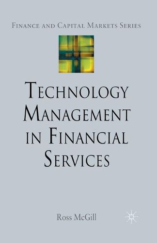 Cover image for Technology Management in Financial Services