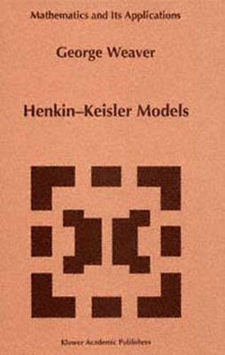 Cover image for Henkin-Keisler Models